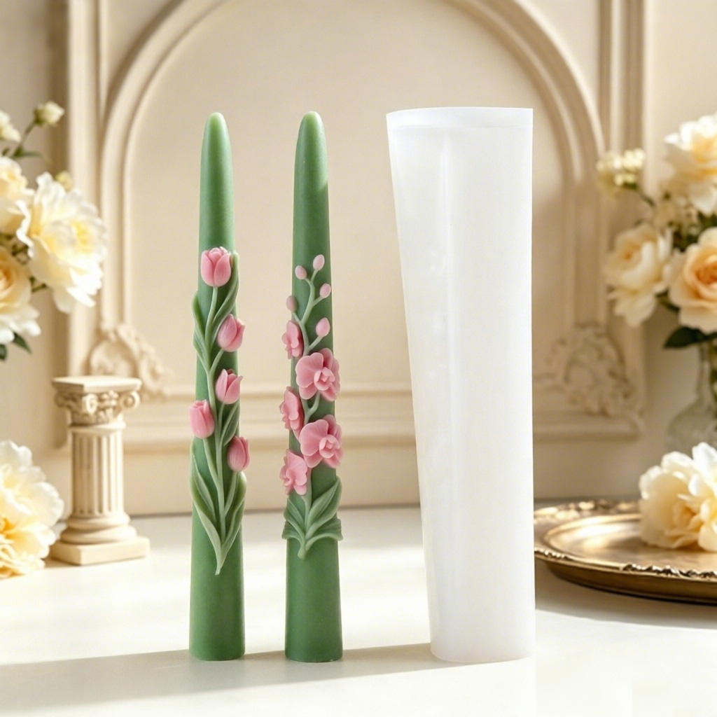 Candle Supplies Storage - Stampo in Silicone per Candele a