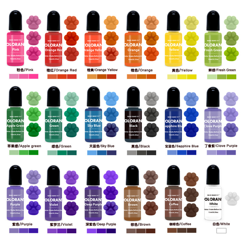 Candle Supplies Storage - 20 colori Candela Coloranti Candele di