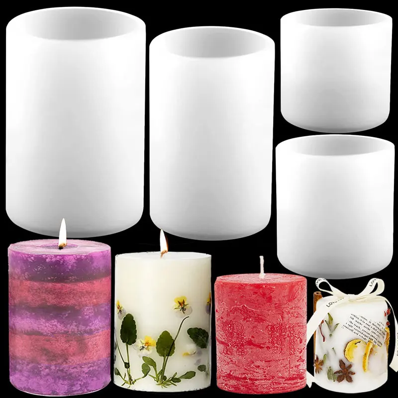 Candle Supplies Storage - Stampi per candele in silicone a