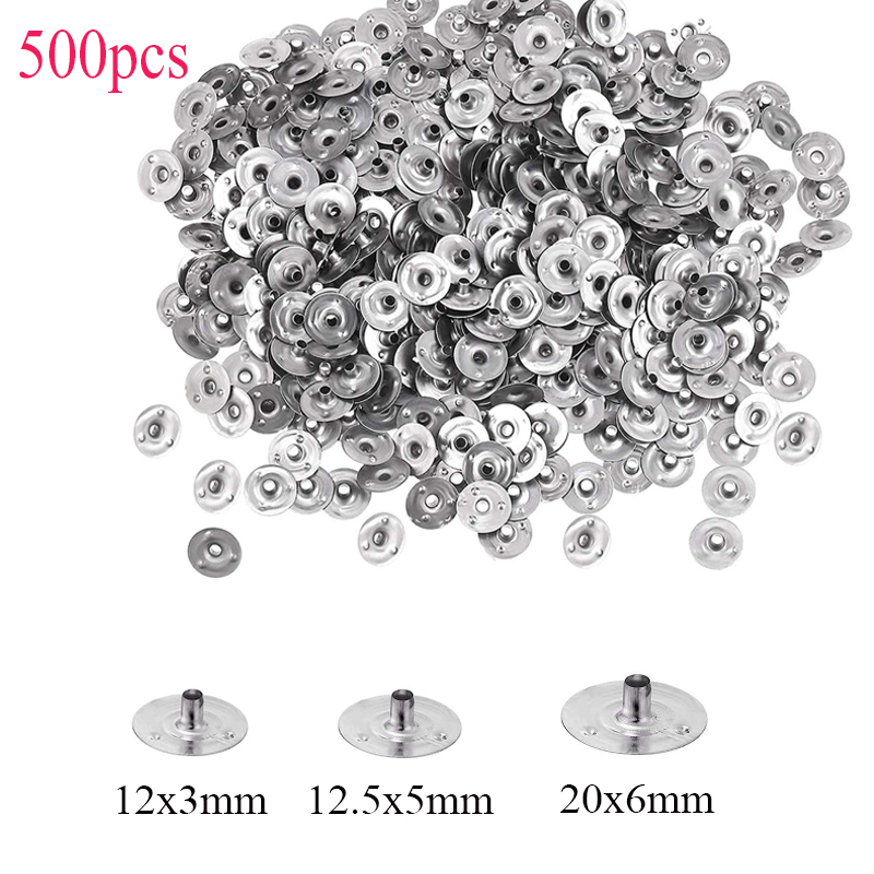 Candle Supplies Storage - 500 Pezzi Candela Stoppino In Metallo