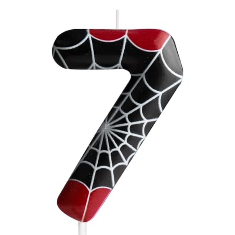 Candle Supplies In - Candela per Torta di Compleanno Nera