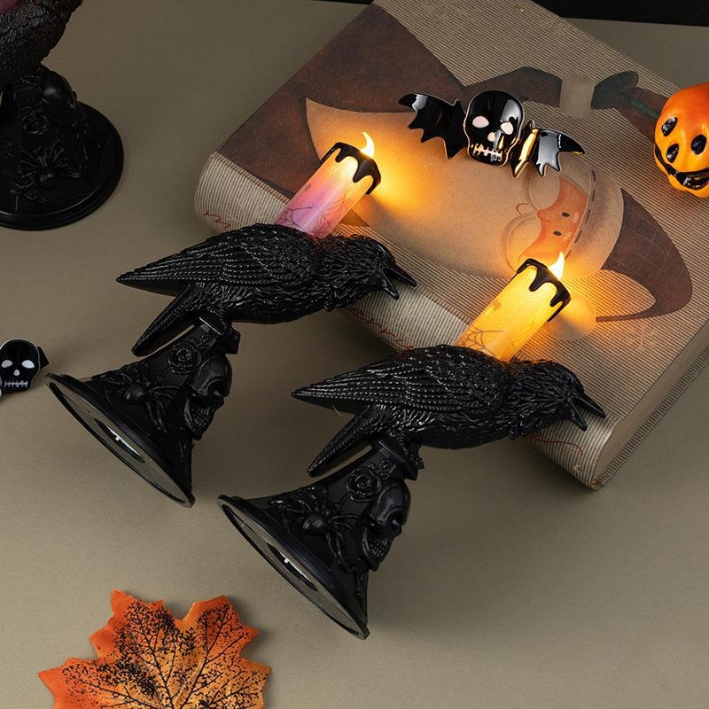 Statua di corvo nero Candelier - Candle Supplies Europe recensione e prezzo