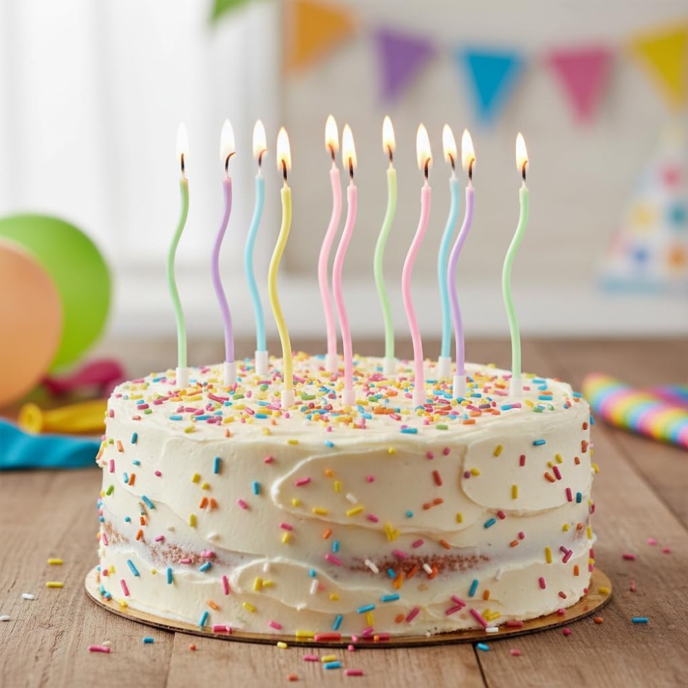 Set di 12 Candeline a Spirale  - Candle Supplies In recensione e prezzo
