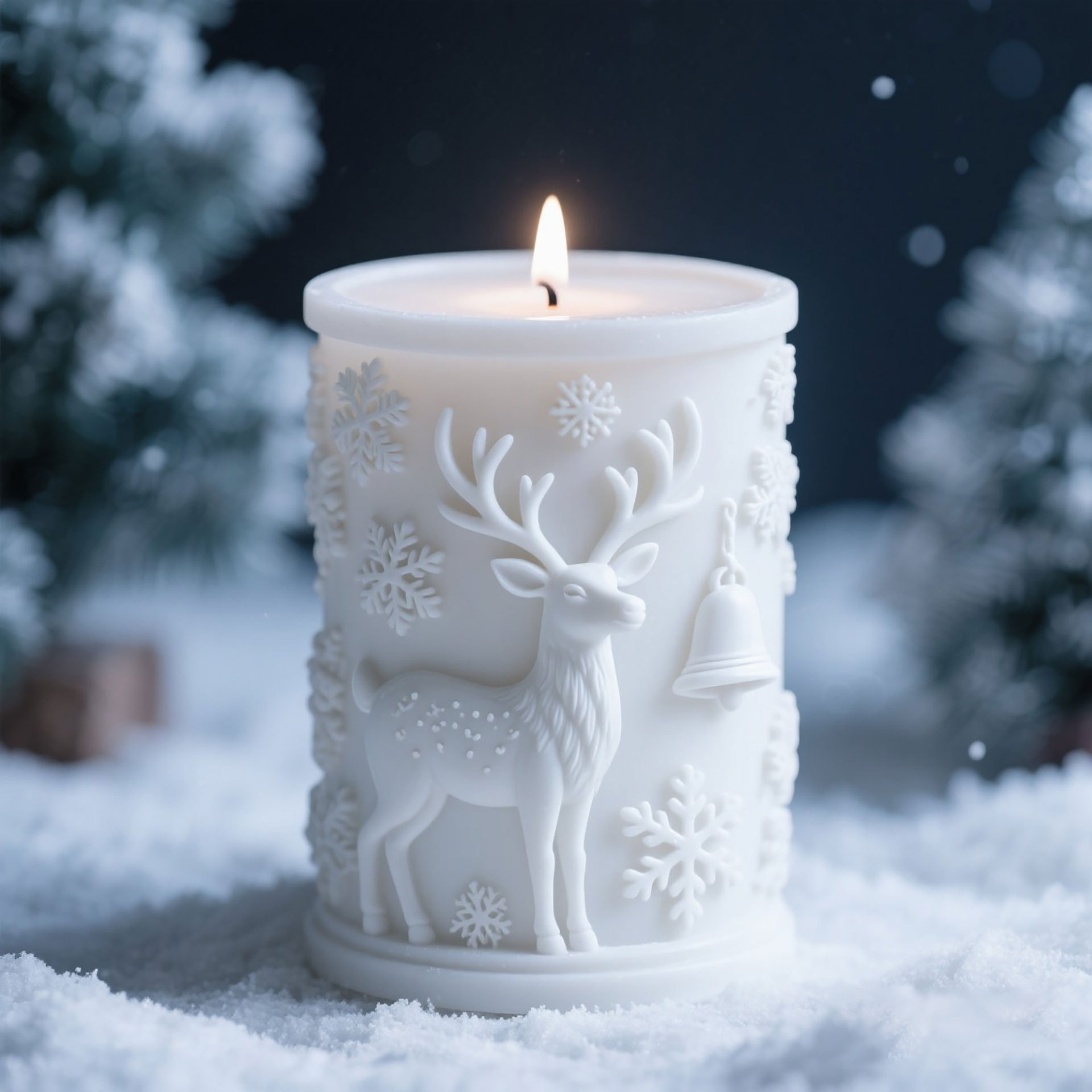 Cilindro in rilievo 3D Fiocco  - Candle Supplies Storage recensione e prezzo