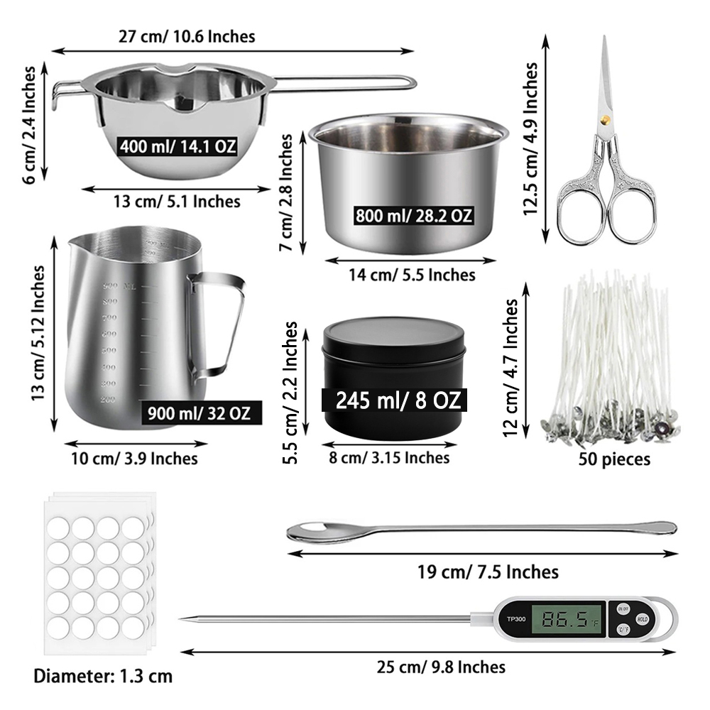Glintmos Kit per realizzare ca - Candle Supplies In recensione e prezzo