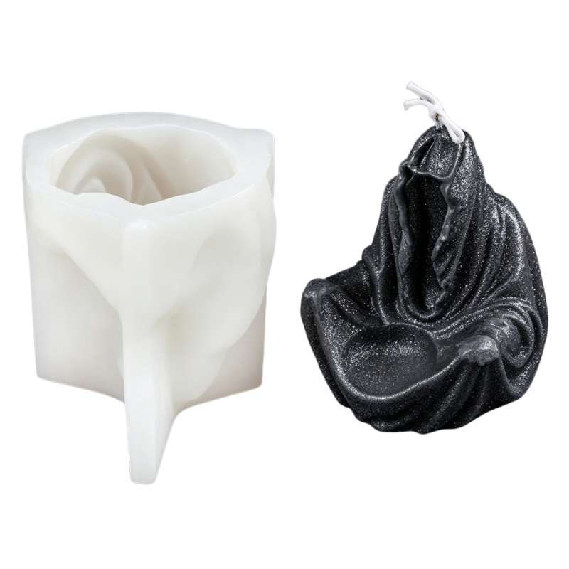 Stampo in silicone 3D Grim Rea - Candle Supplies Storage recensione e prezzo