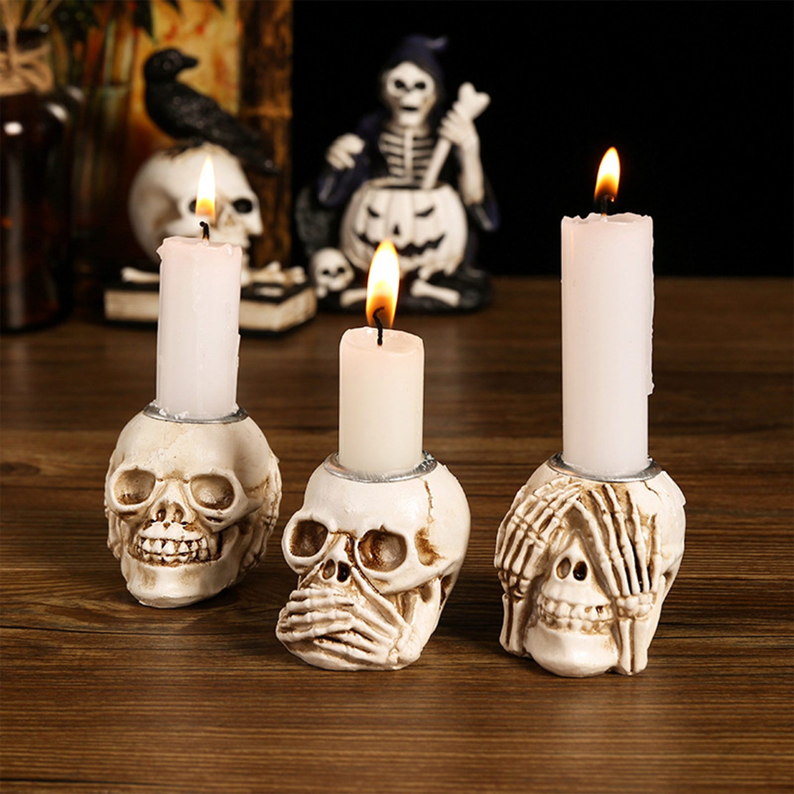 Portacandele con teschio di Ha - Candle Supplies Europe recensione e prezzo
