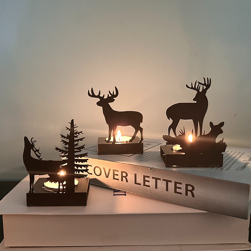 Candeliere in metallo alce per - Candle Supplies Europe recensione e prezzo