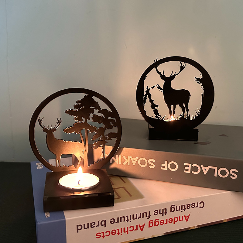 Candeliere in metallo alce per - Candle Supplies Europe recensione e prezzo