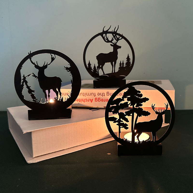 Candeliere in metallo alce per - Candle Supplies Europe recensione e prezzo
