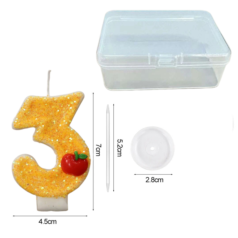 Candela Digitale Gialla a Form - Candle Supplies In recensione e prezzo
